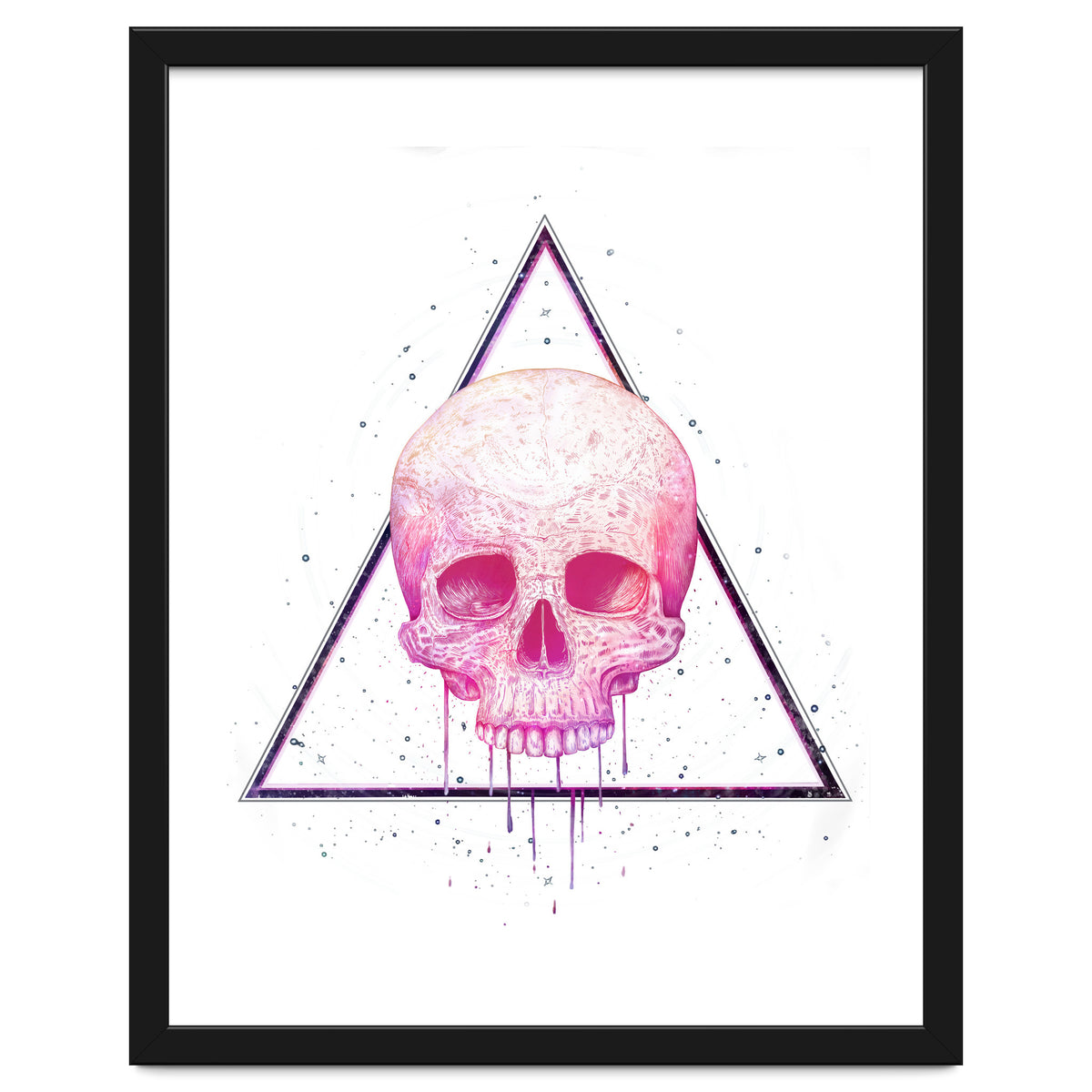 Skull In Triangle