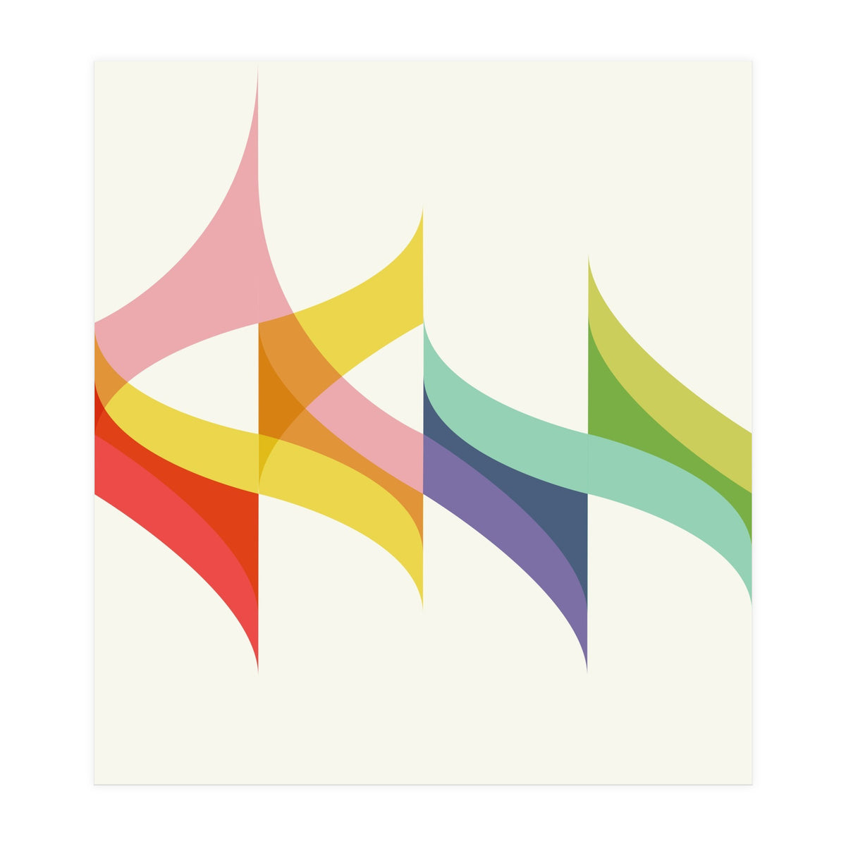 Rainbow Waves (Print Only)