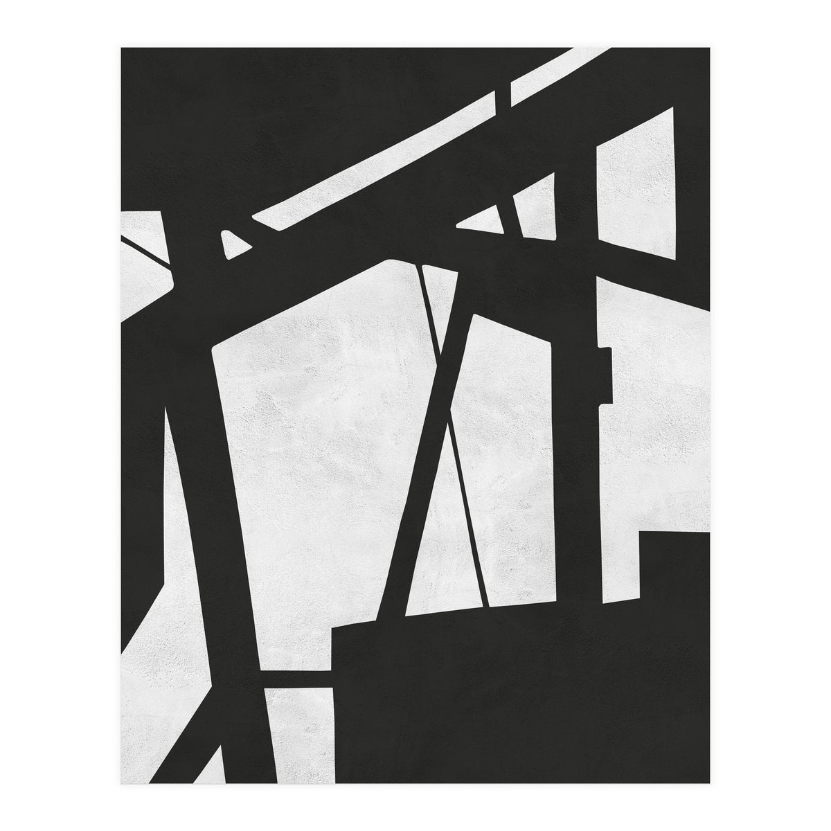 Expressionist black and white II (Print Only)