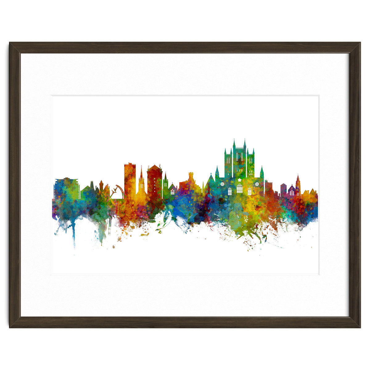 Lincoln England Skyline