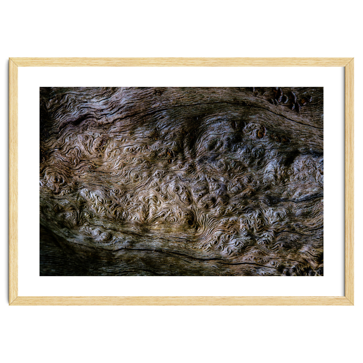 Burlwood pattern in tree