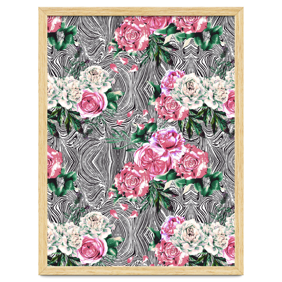 Flowery on linear mosaic