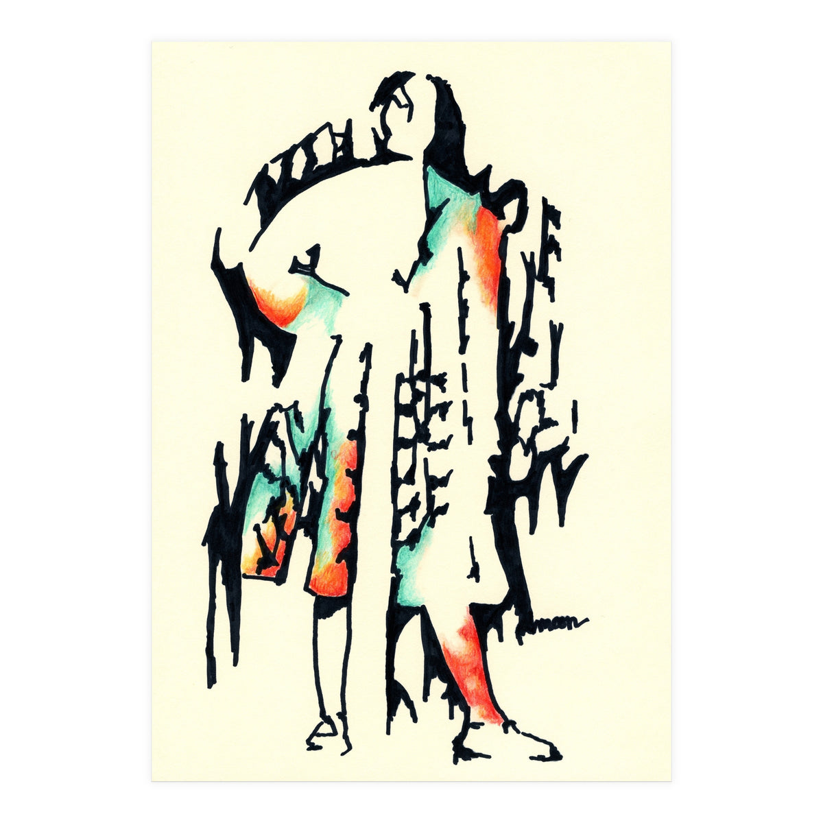 Turn to the left (Print Only)