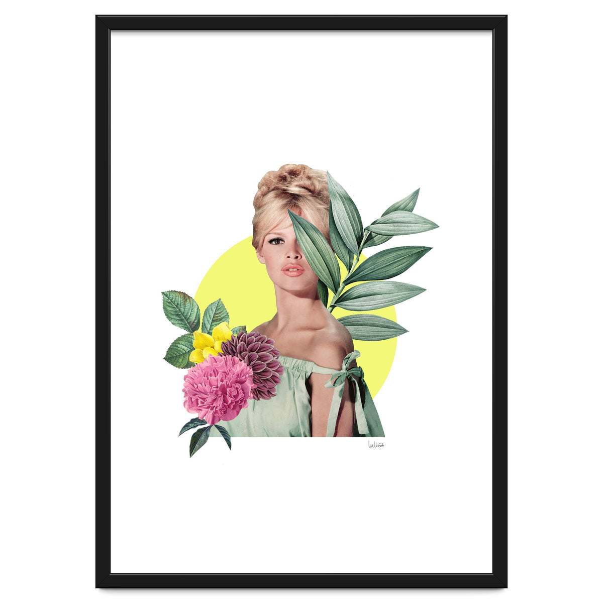 Brigitte Bardot Collage