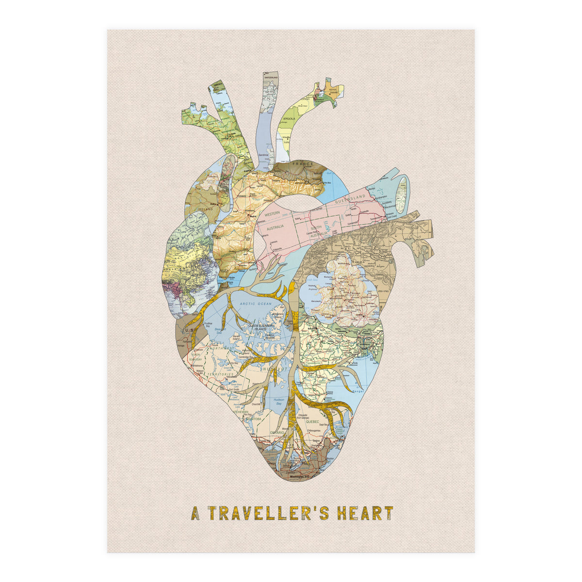 A Traveller's Heart (UK) (Print Only)