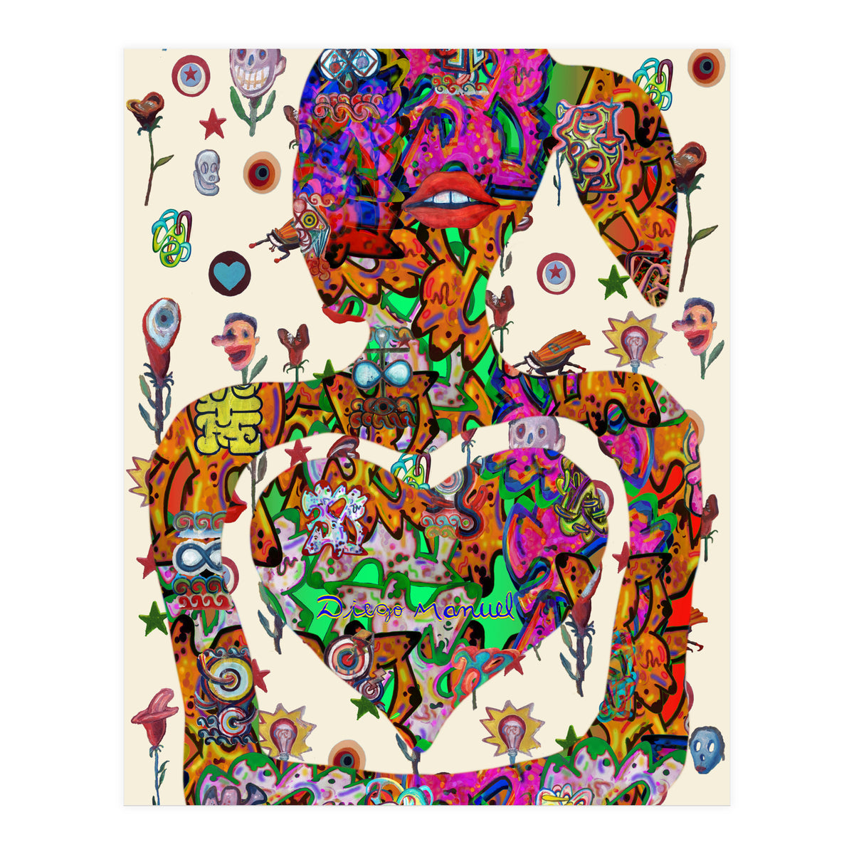 Mujer Digital 3 24 (Print Only)