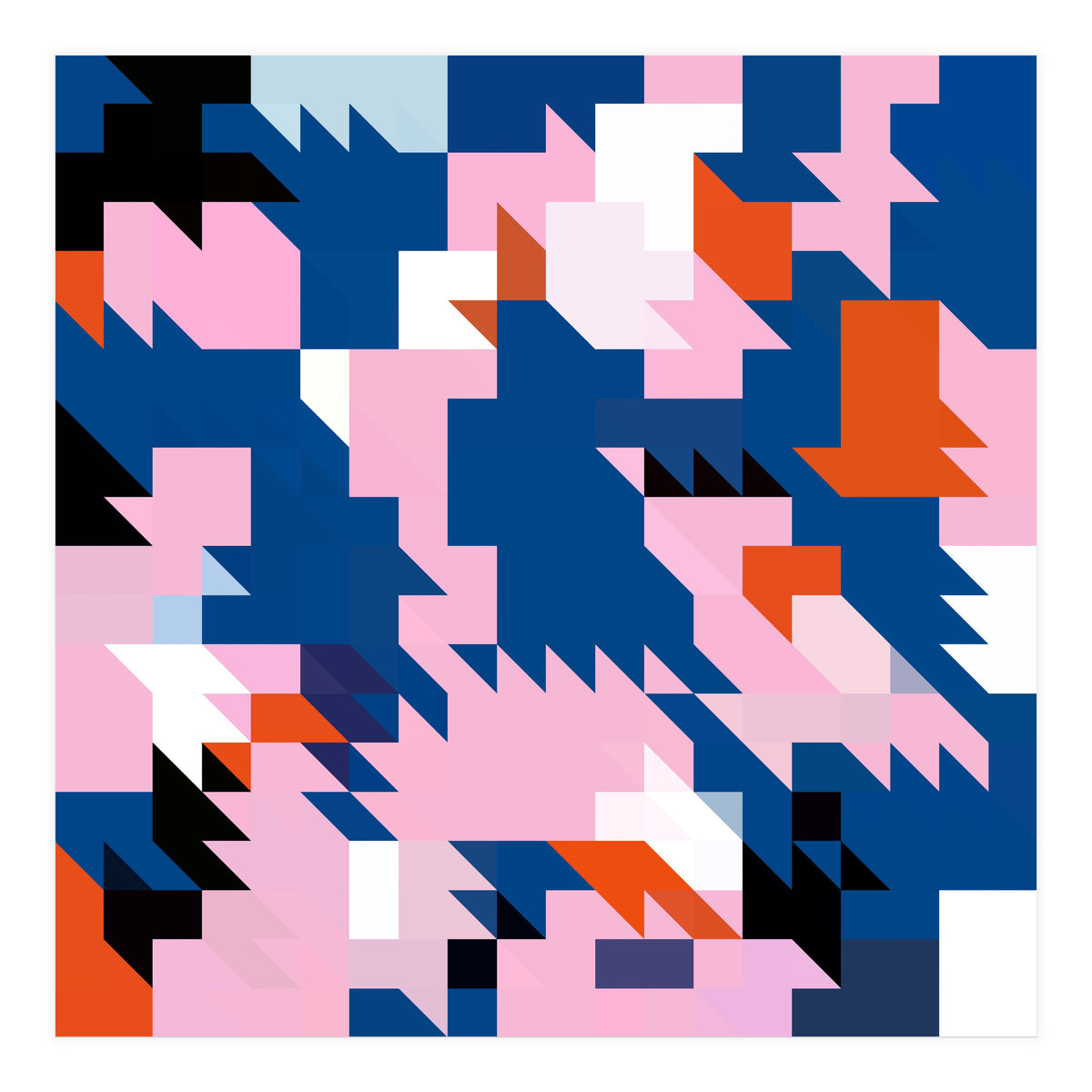 Pink and Blue (Print Only)