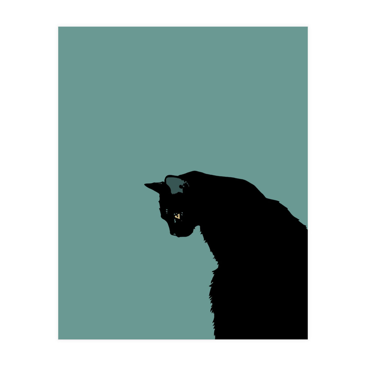 Blue Cat (Print Only)