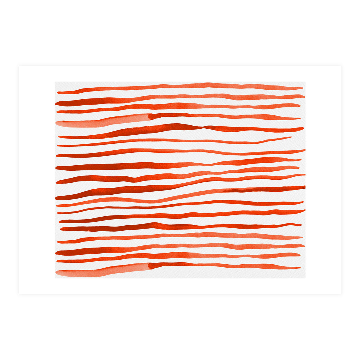 Irregular orange lines pattern (Print Only)