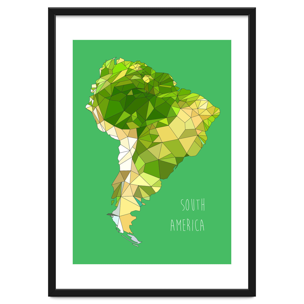 SOUTH AMERICA – Green