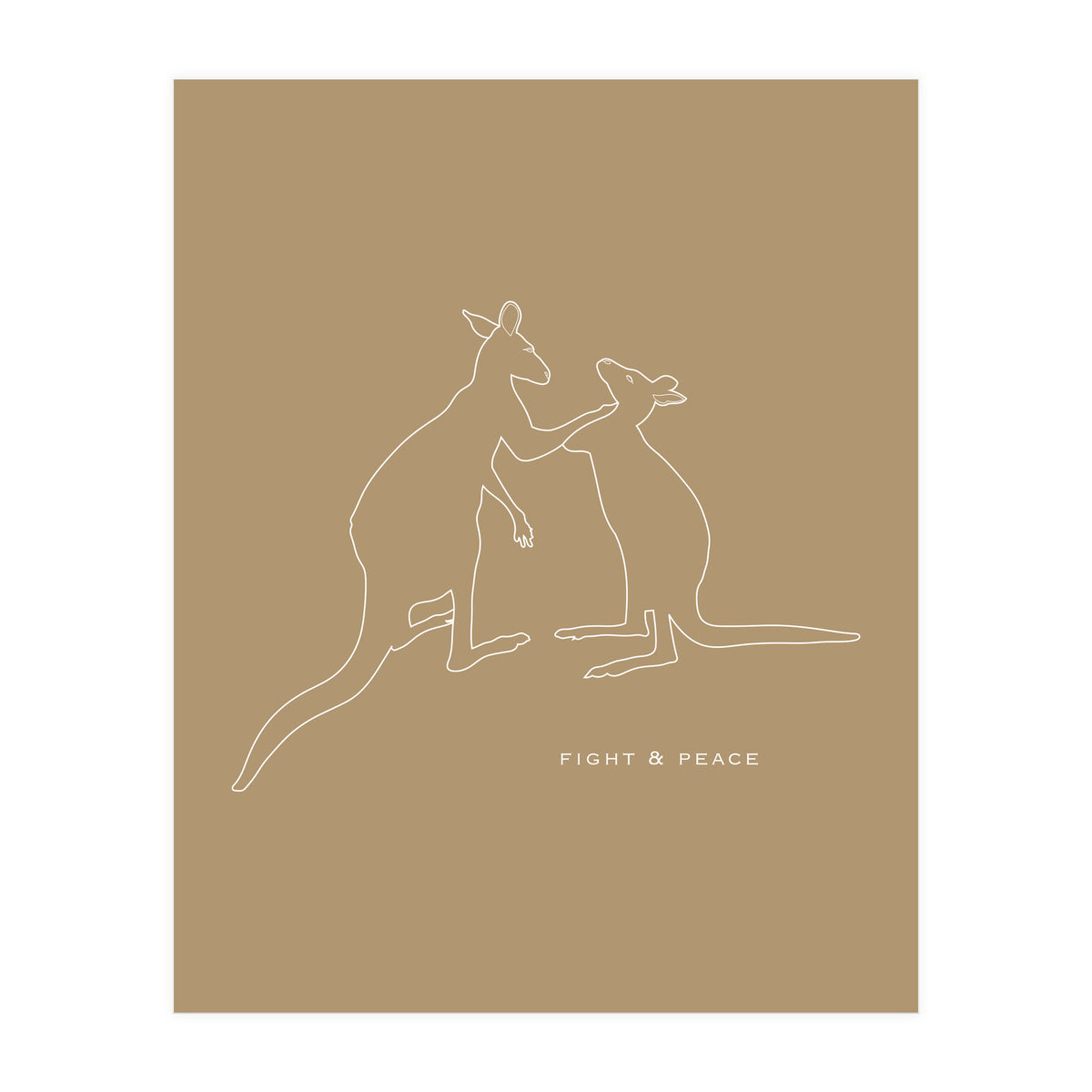 FIGHT &PEACE  (Print Only)