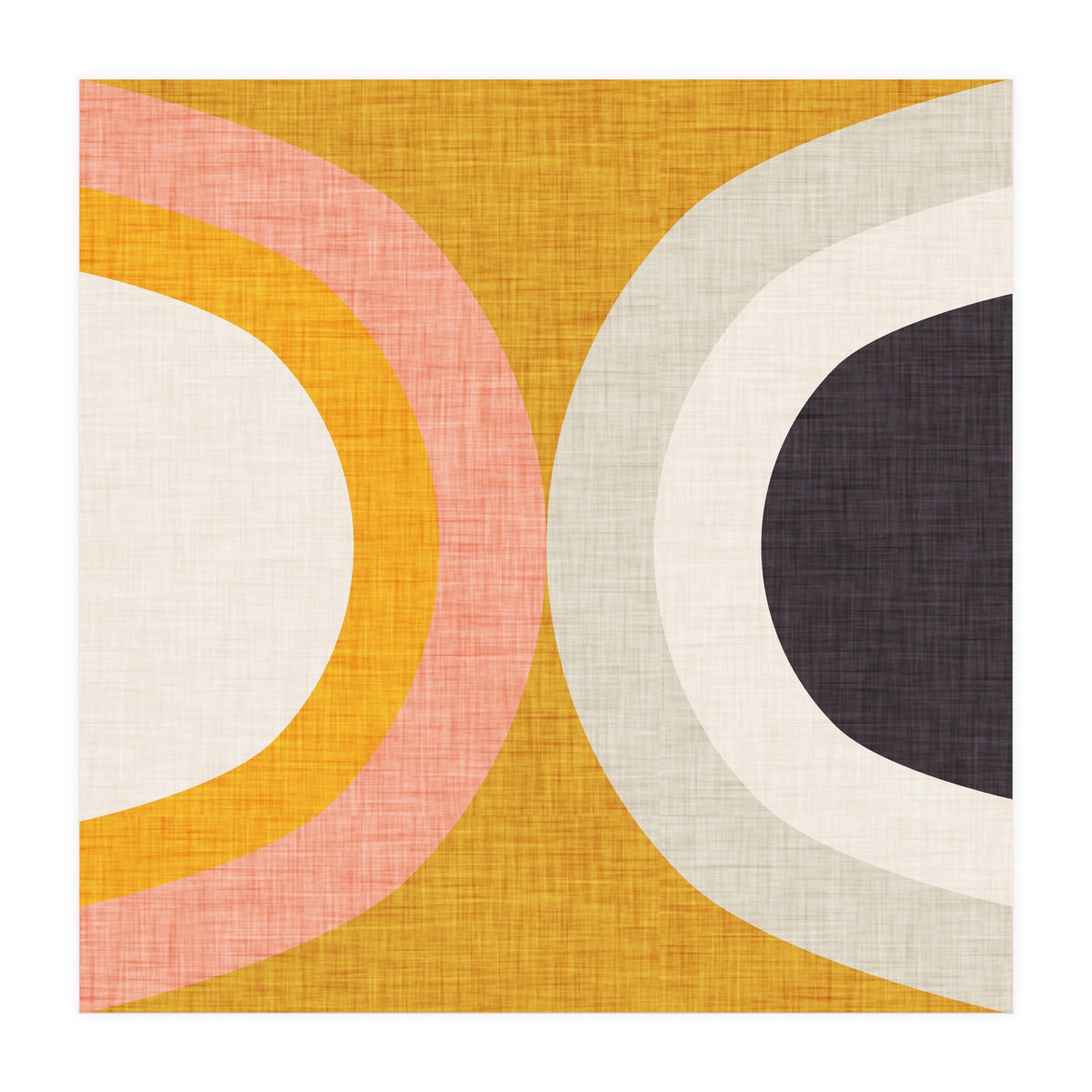 New Mid Mod Yellow  (Print Only)