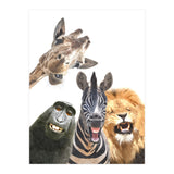 Jungle Animal Friends (Print Only) thumbnail