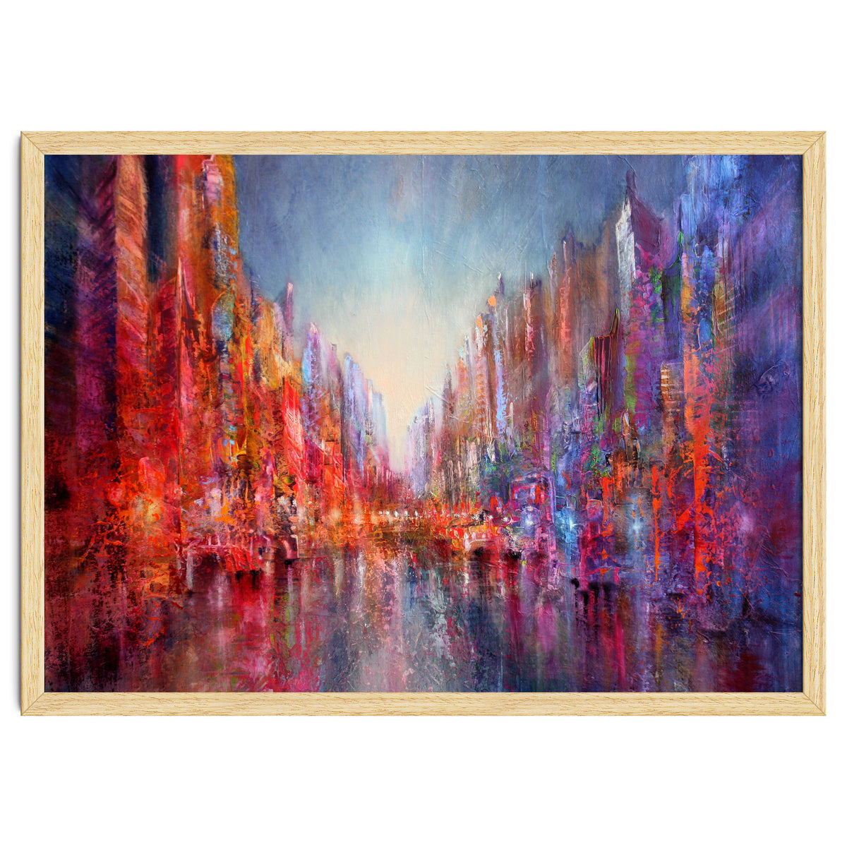 Stadt Am Fluss  - city on the riverside