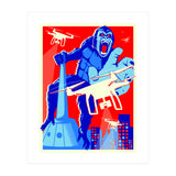 King Kong vs Drones (Print Only) thumbnail