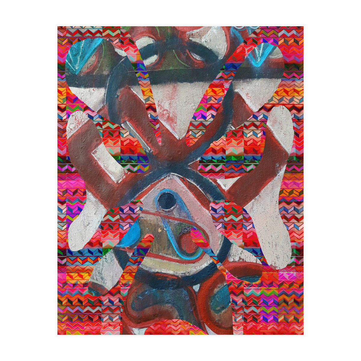 Pop Abstract 2023 Tapiz 19 (Print Only)