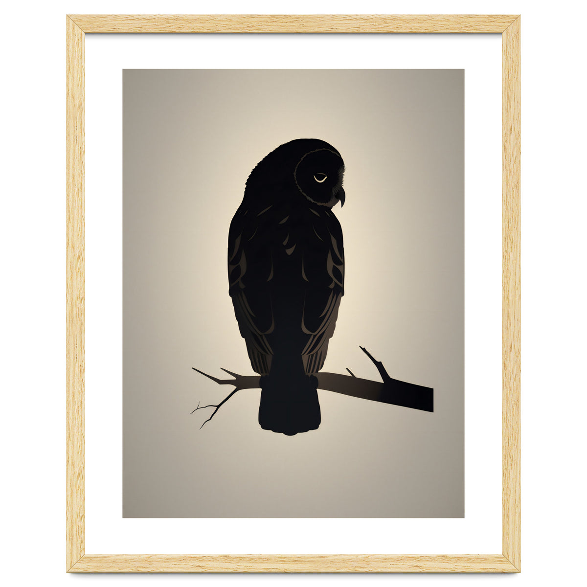 Owl Minimalist Picture