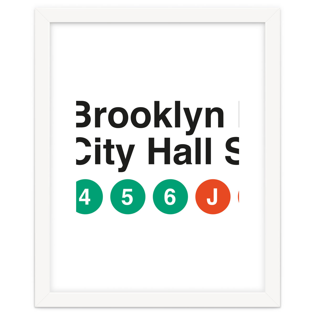 Vignelli's Subway Sign