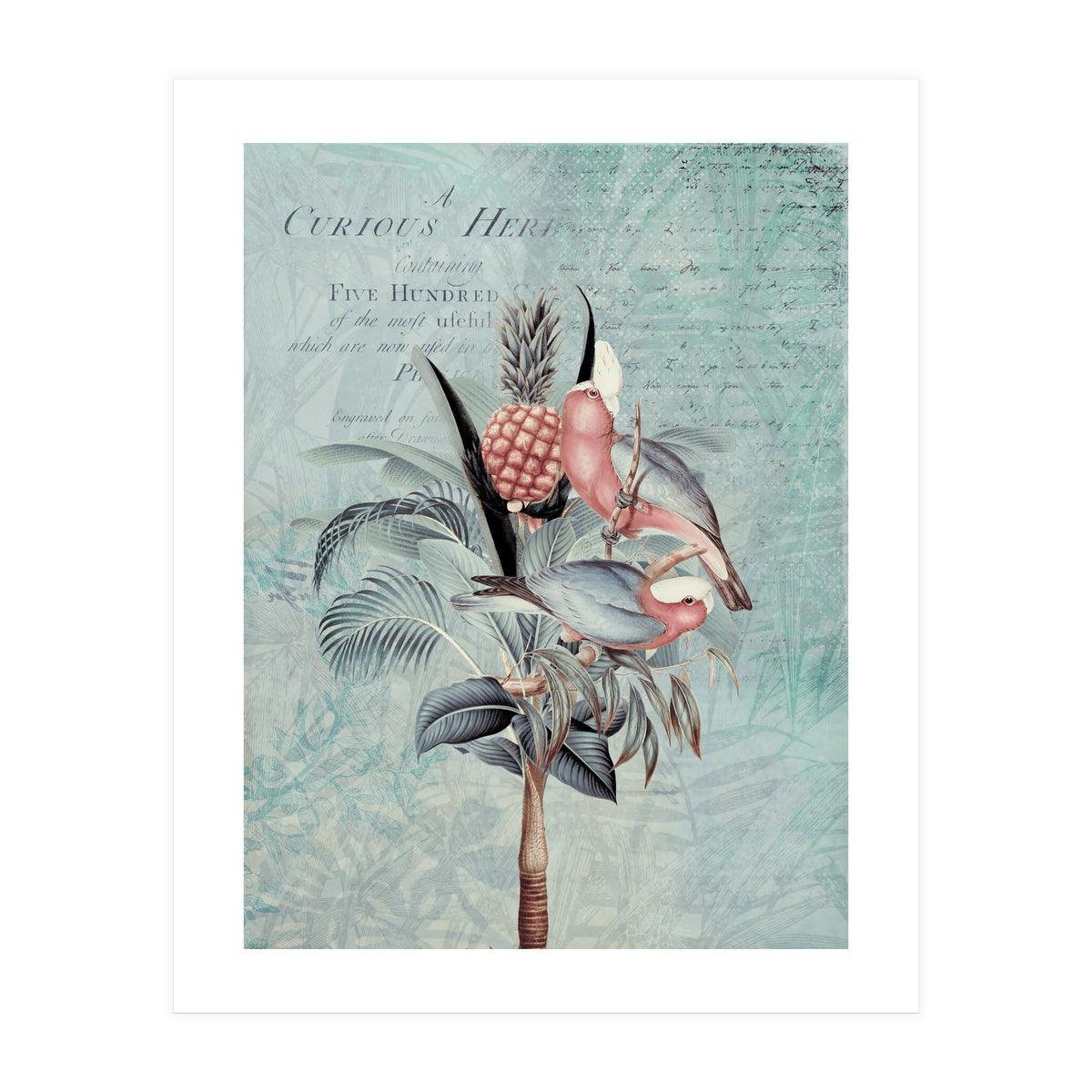 Parakeet Paradise 2 (Print Only)