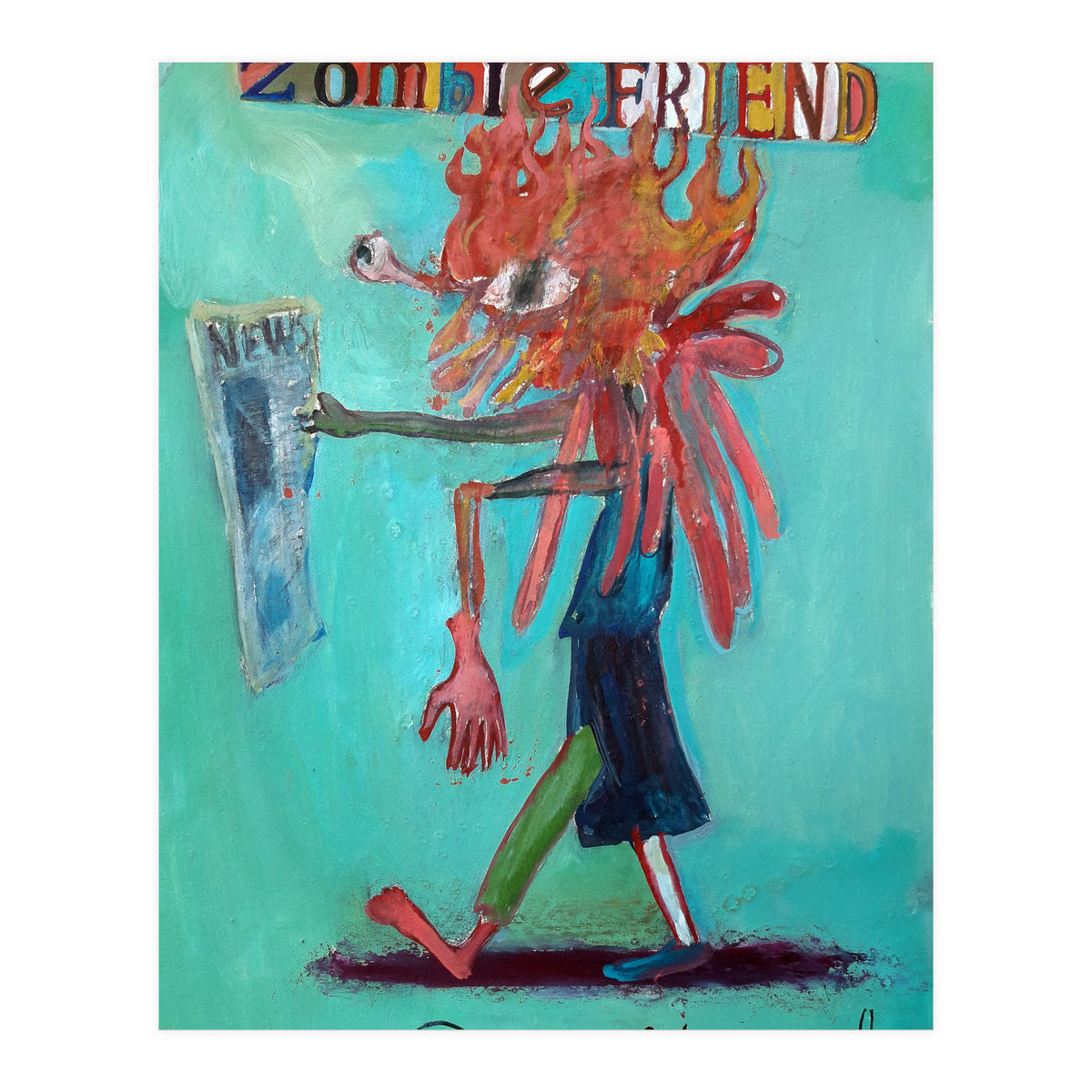 Zombie Friend (Print Only)