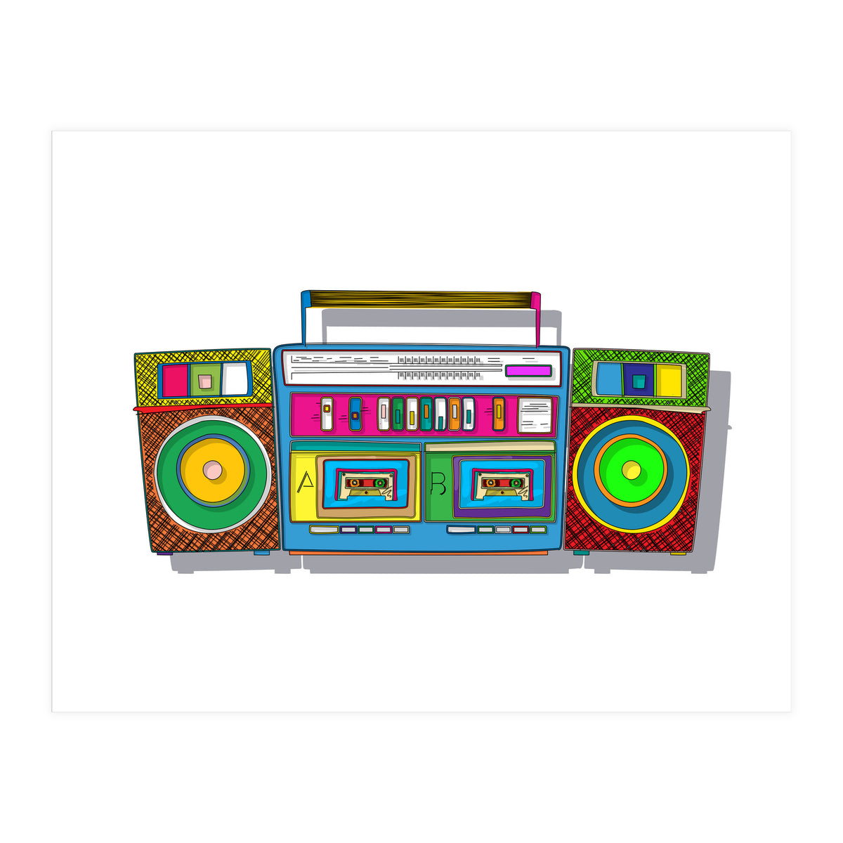 Boombox (Print Only)