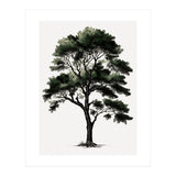 Tree Minimalist Watercolor (Print Only) thumbnail