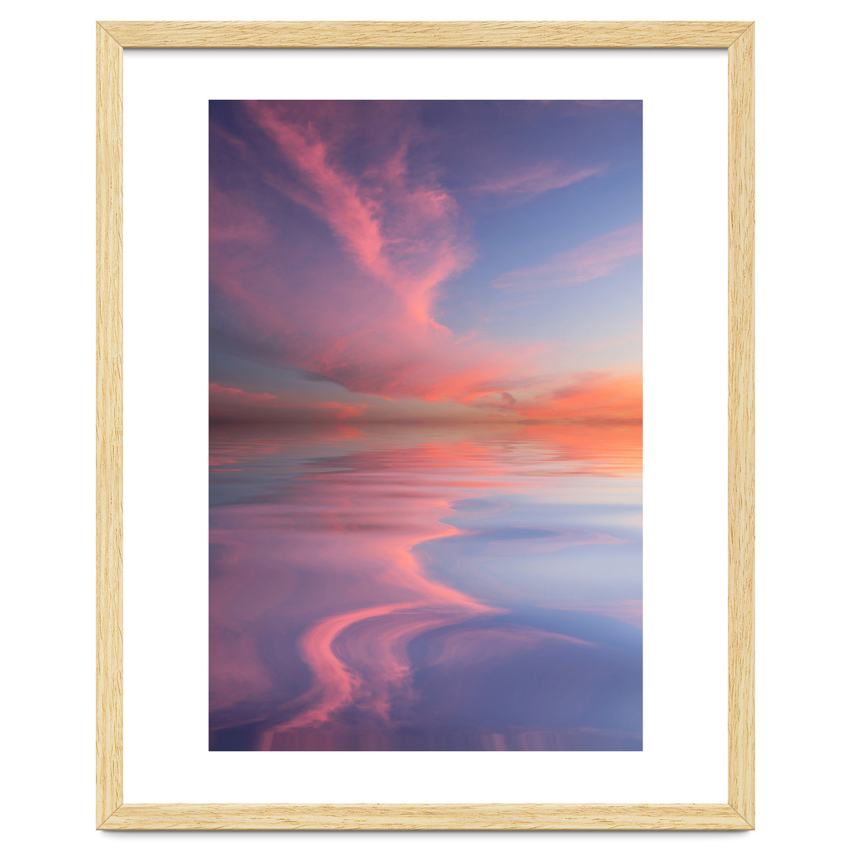 Pink and Blue Sunset