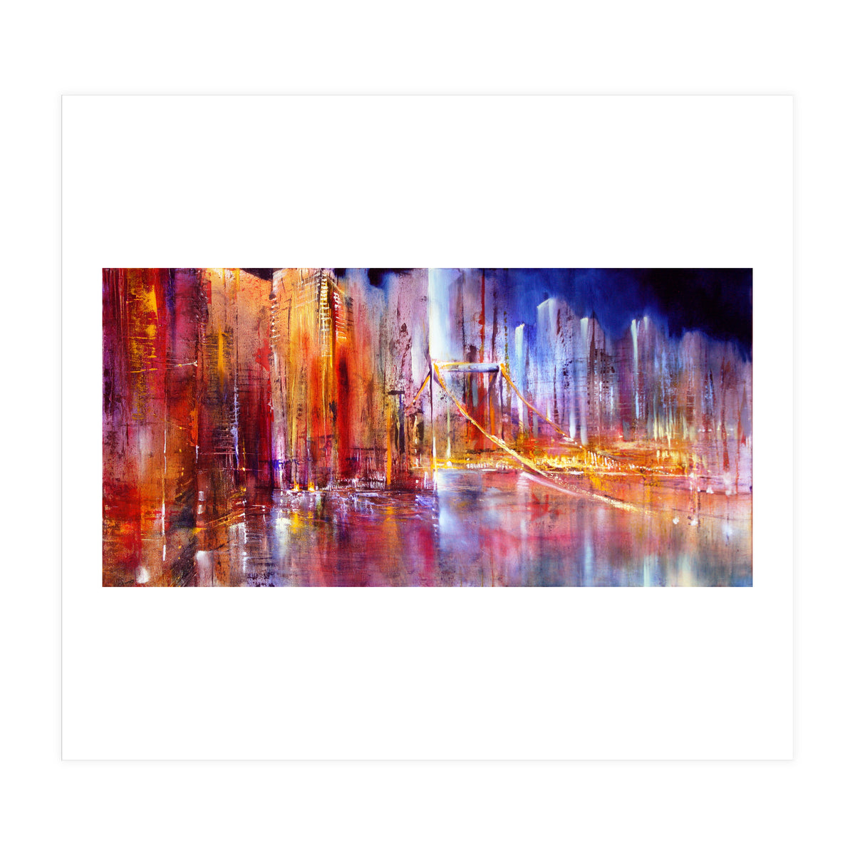 Stadtansicht - cityscape (Print Only)