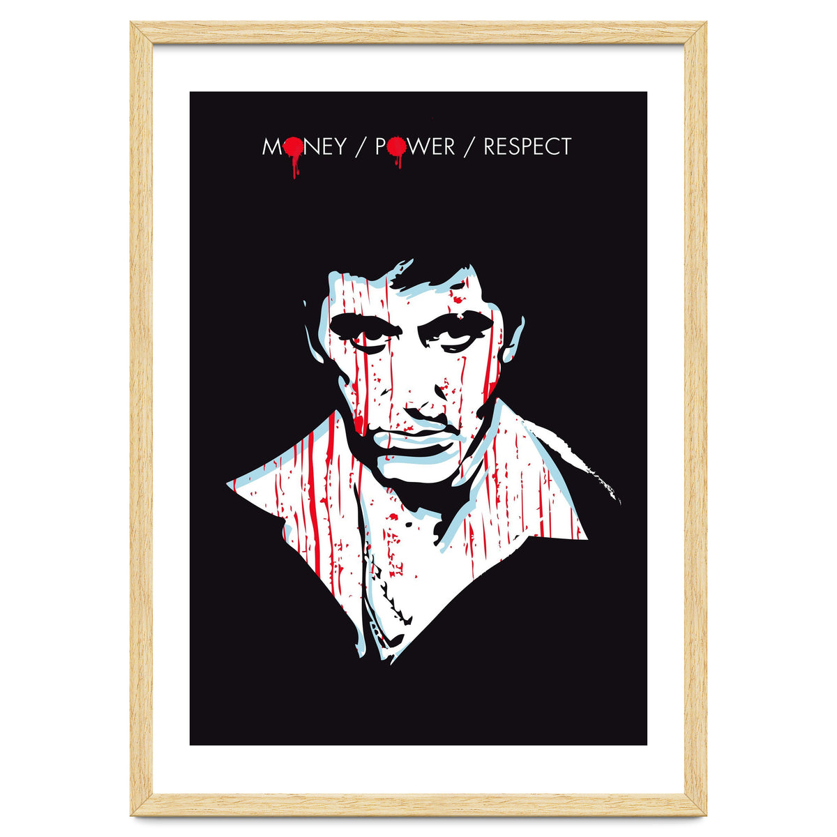 Tony Montana Scarface movie poster