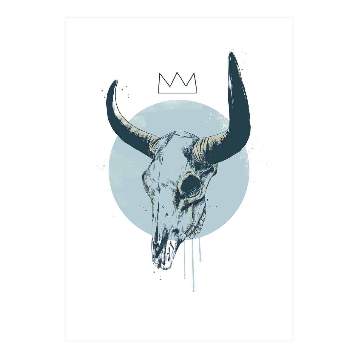 Bull Skull (Print Only)