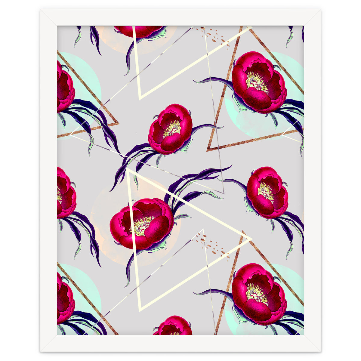 Flowery blooming with geometric II