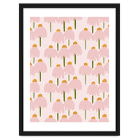 Pastel Pink Flower Pattern