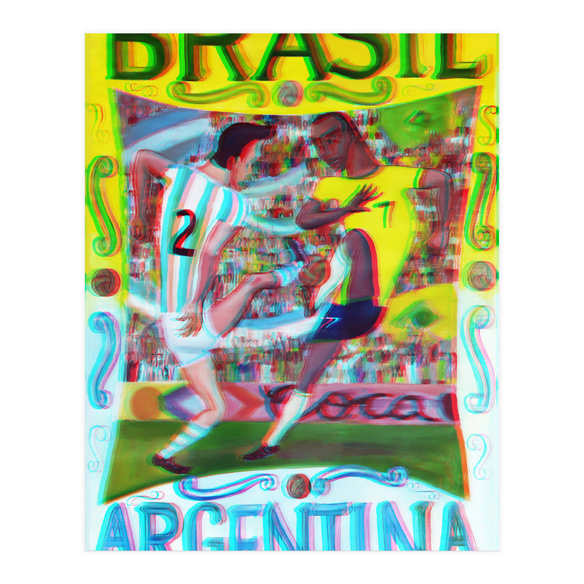 Brasil Argentina (Print Only)
