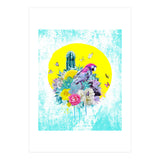 Floral Ara  (Print Only) thumbnail