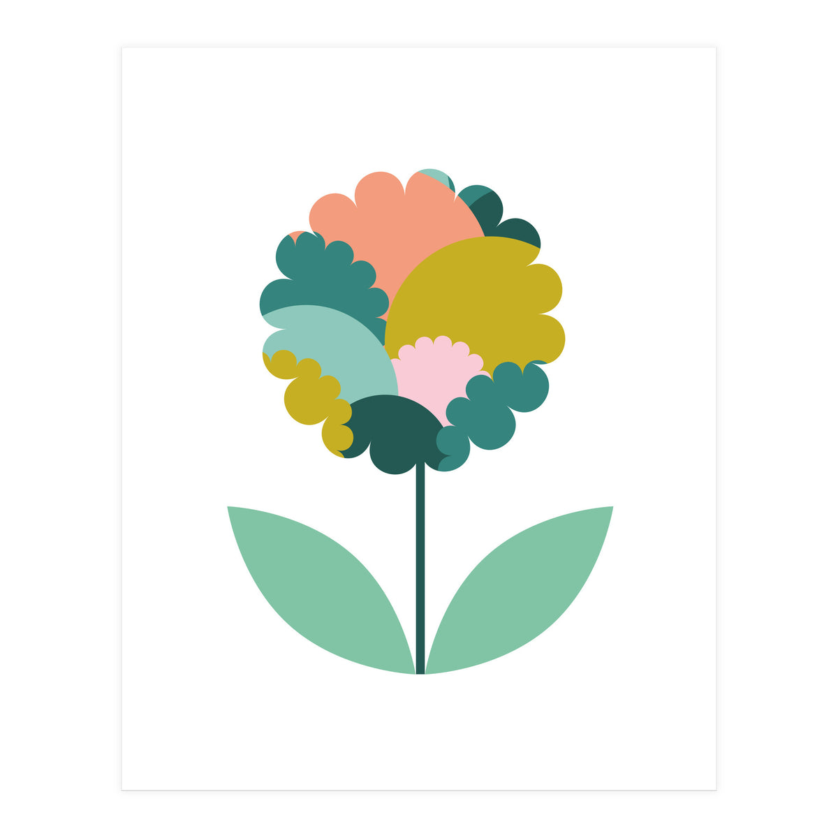 Big flower (Print Only)