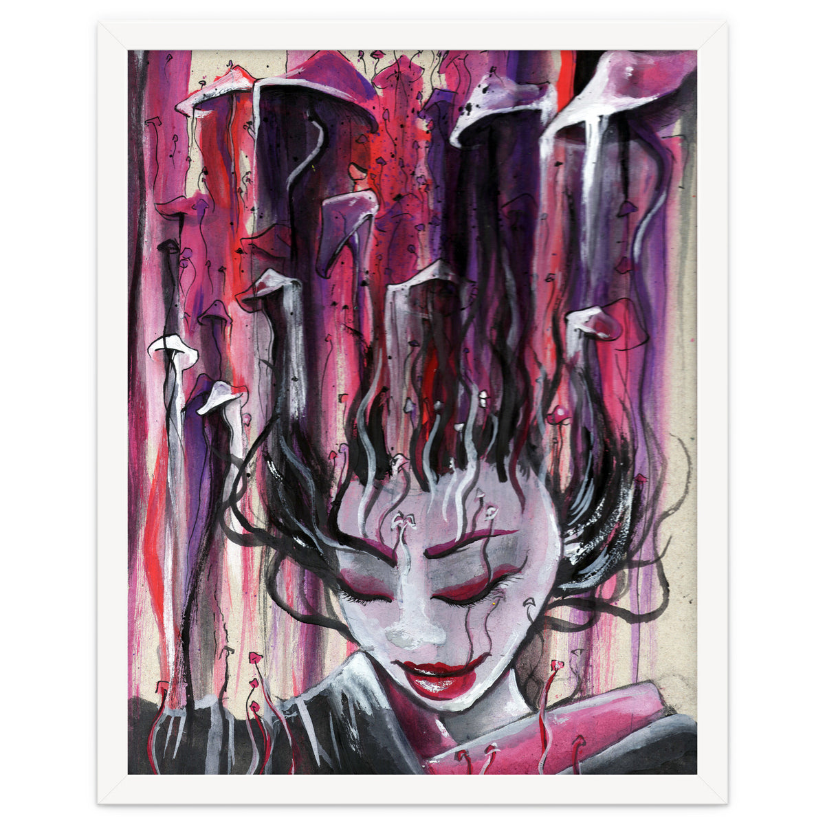 Geisha in Mushrooms: The Surrealistic Concubine