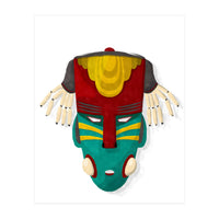 Tribal Mask 10 (Print Only)