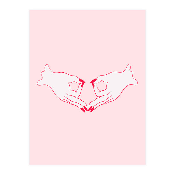 Feminist gang sign (Print Only)