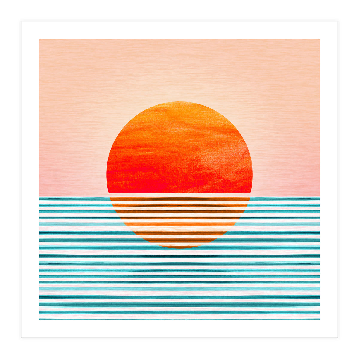 Minimalist Sunset III (Print Only)