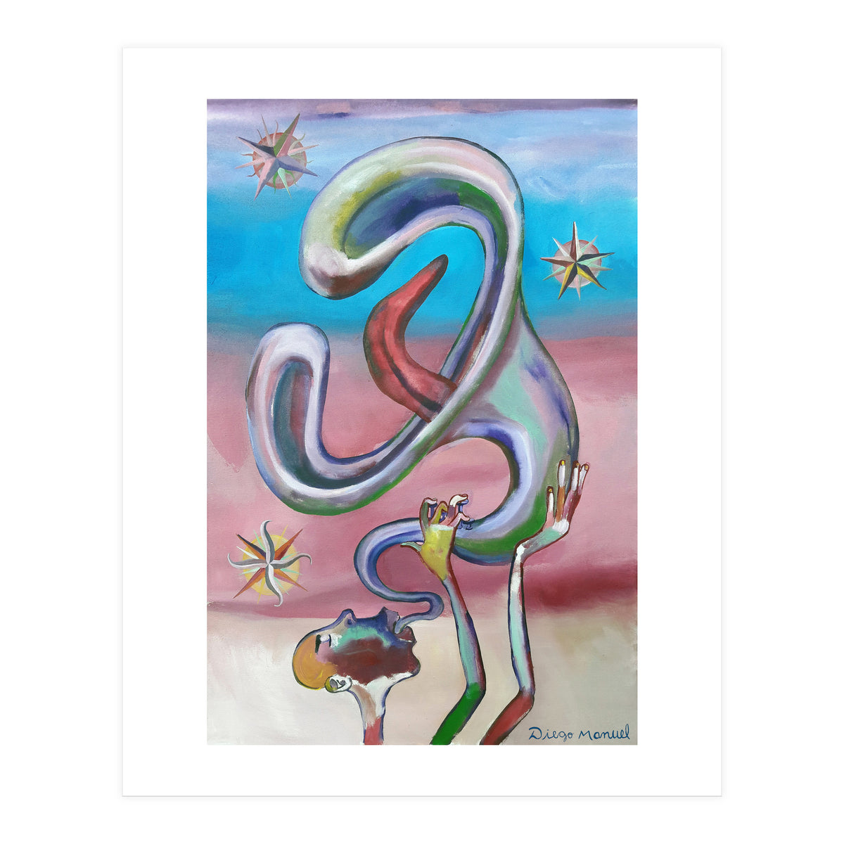 Trompeta Y Lengua 3 (Print Only)