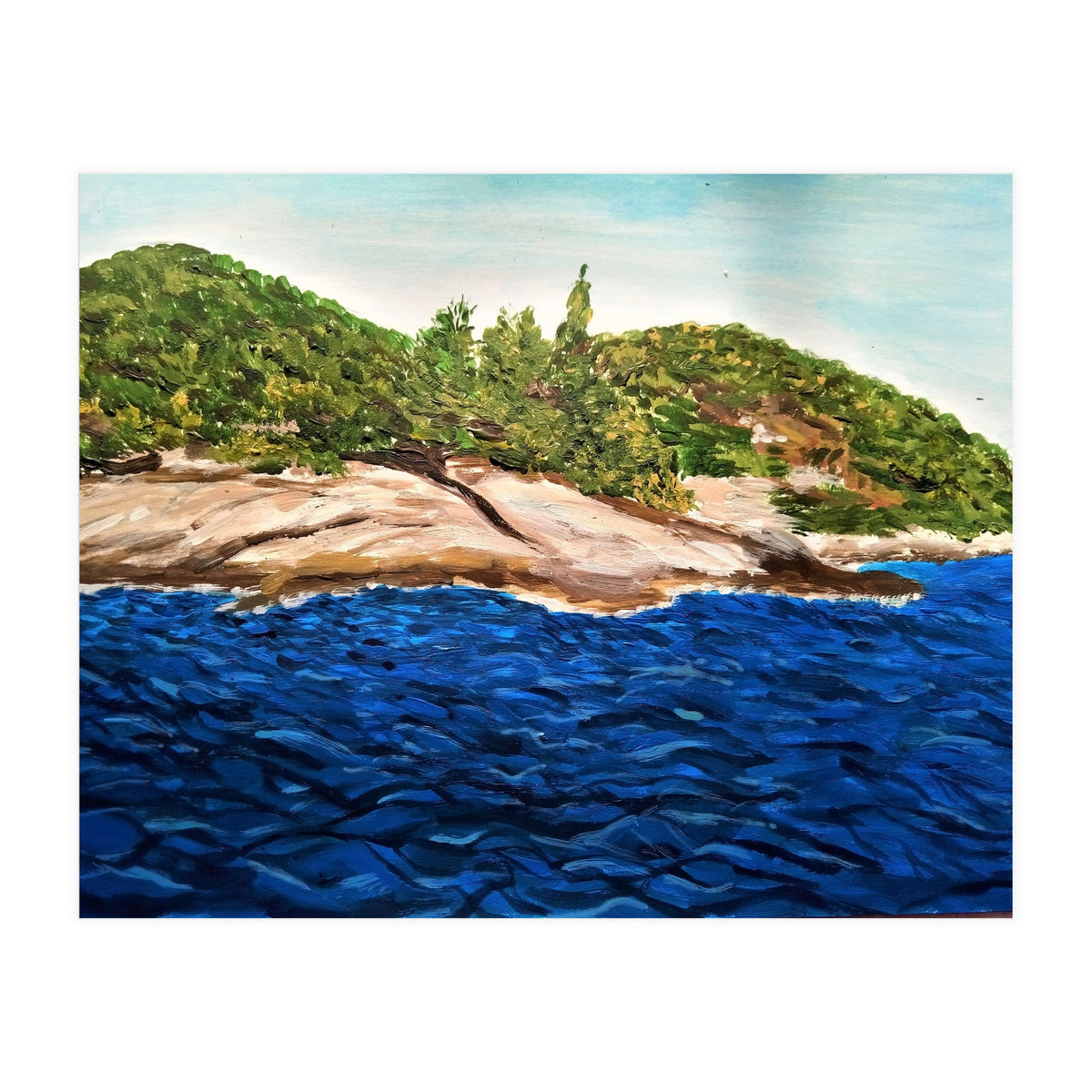 SOCA Seascape Island Hvar (Print Only)