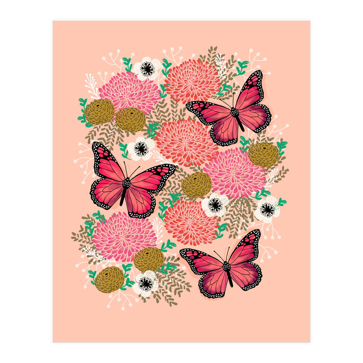 Monarch Butterfly (Print Only)