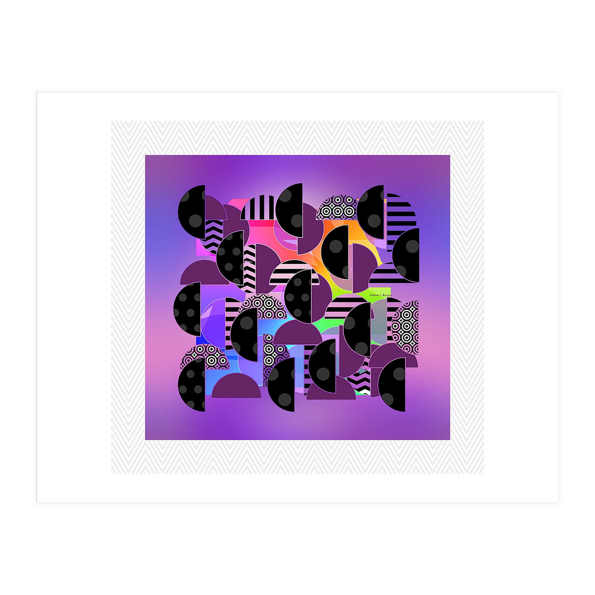 ABSTRACT HALVES (Print Only)