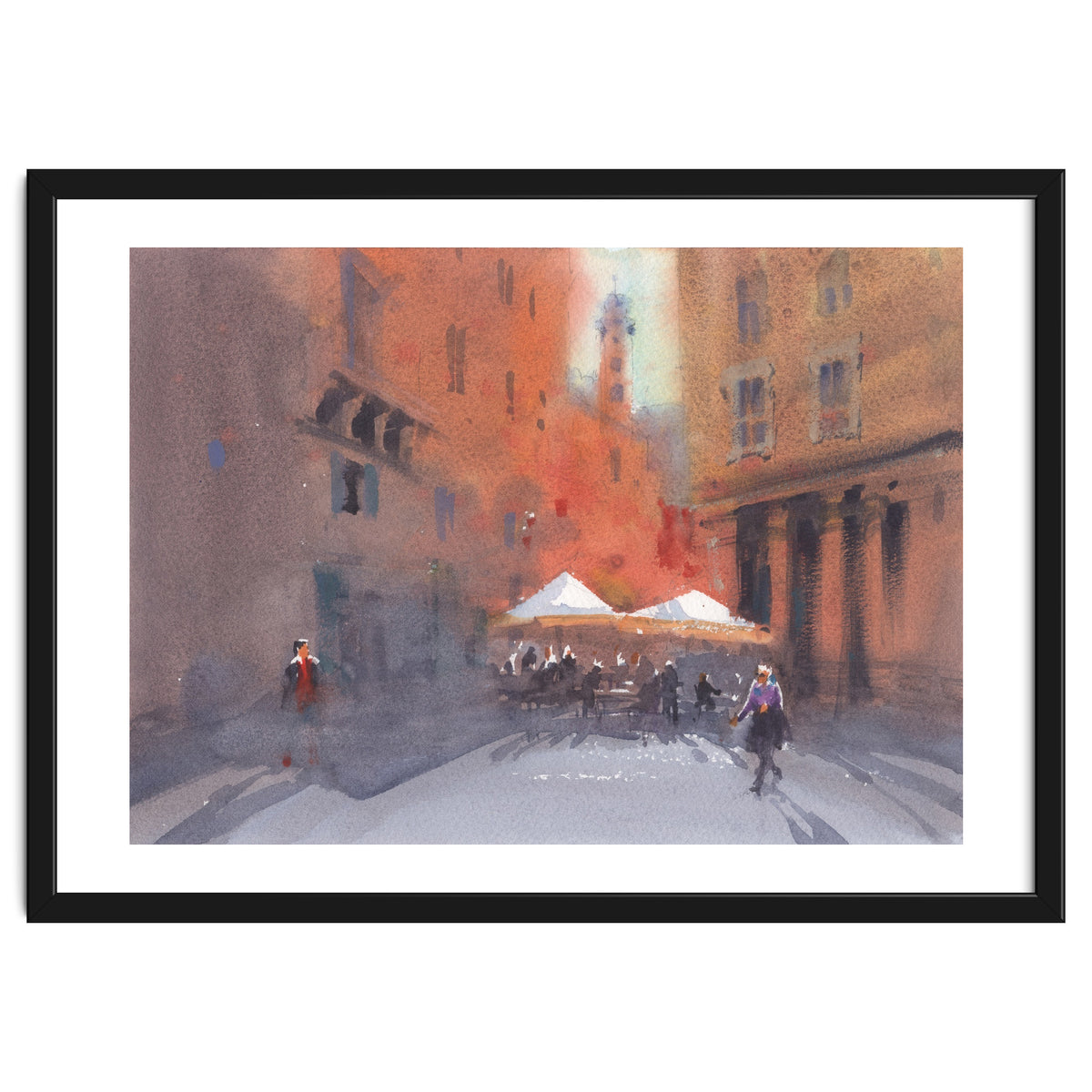 Italian morning coffee