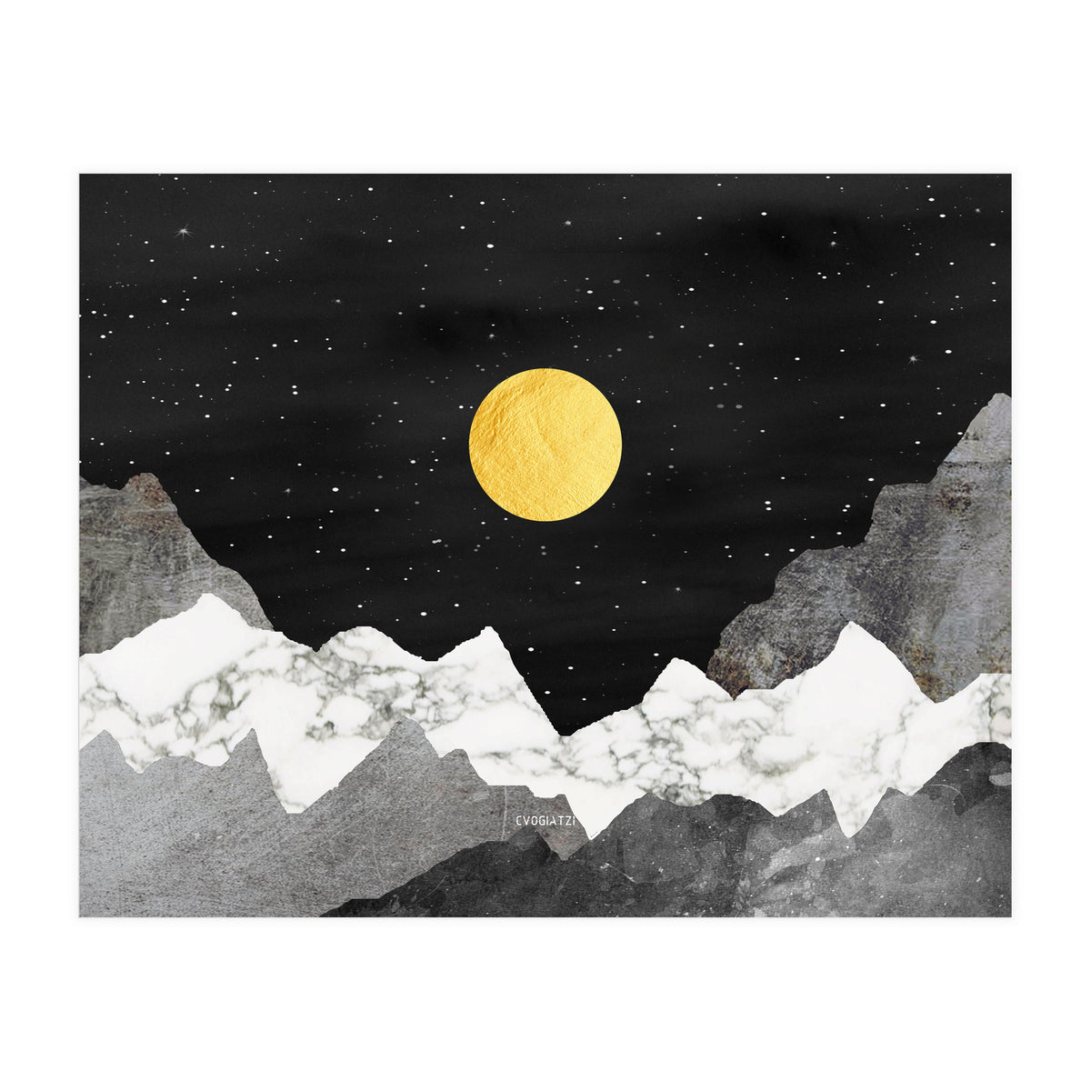 Live with Stars and Mountains (Print Only)
