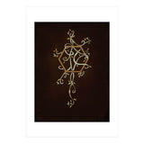 Flowering golden hexagon (Print Only) thumbnail