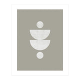 Mid-Century Modern No.23 - Woodblock Print (Print Only) thumbnail