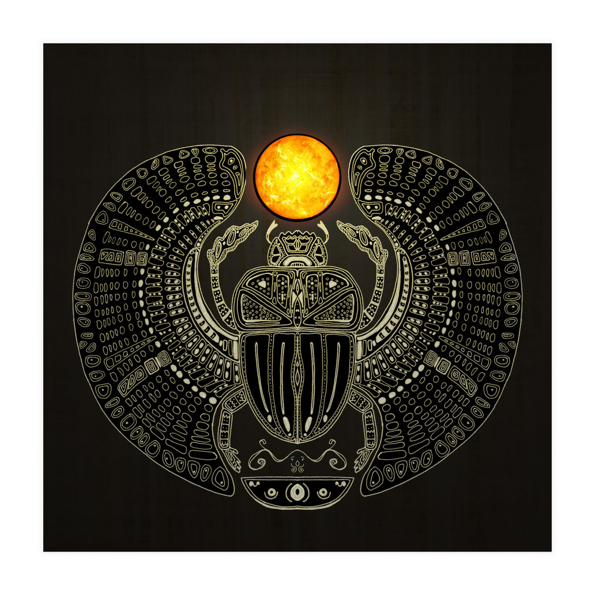 Sacred Scarab (Print Only)