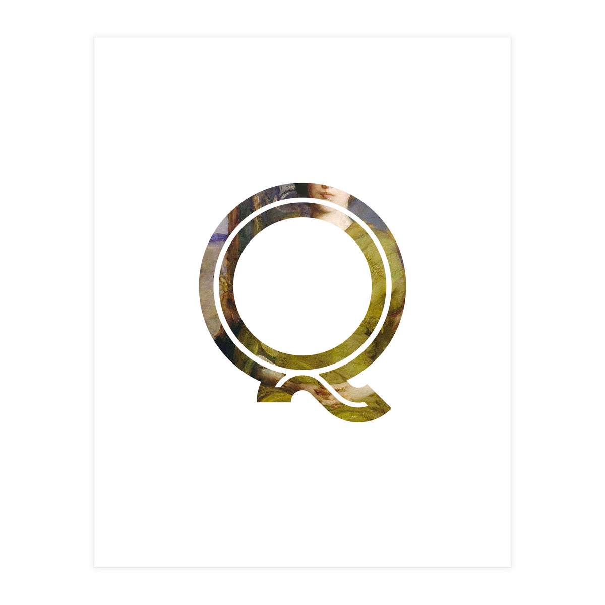 Letter Q - (Impress) (Print Only)