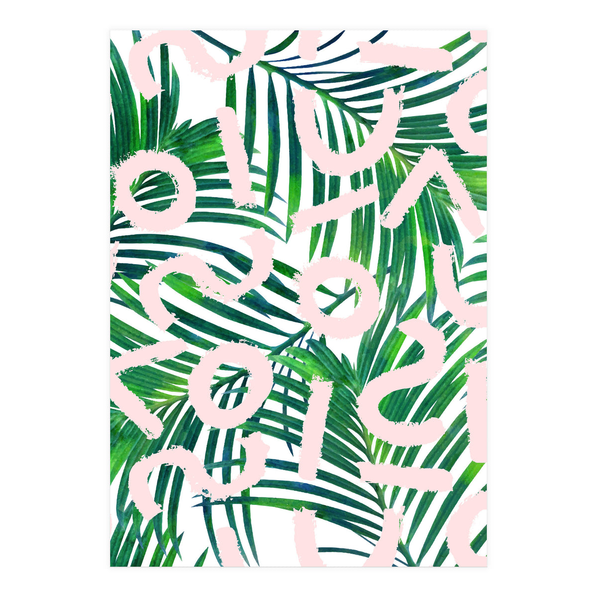 Palm + Pastel (Print Only)